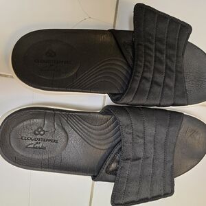 Cloudsteppers by Clarks Black Sandals